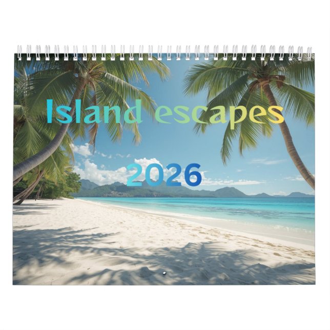 Island escapes 2026 kalender (Titelbild)