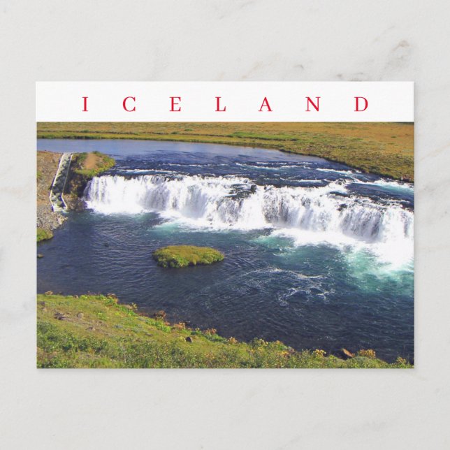 Island Faxi Postkarte (Vorderseite)