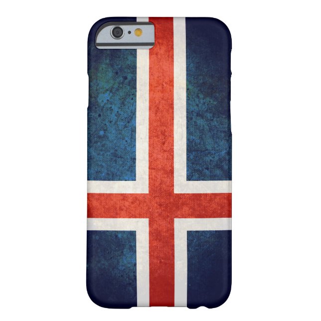 Island-Flagge Case-Mate iPhone Hülle (Rückseite)