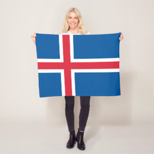 Island-Flagge Fleecedecke