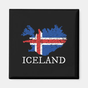 Island-Flagge Magnet