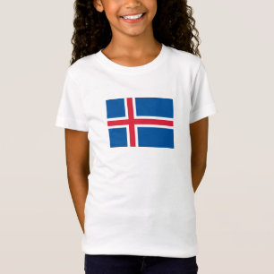 Island-Flagge T-Shirt