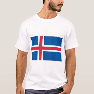 Island-Flagge T-Shirt