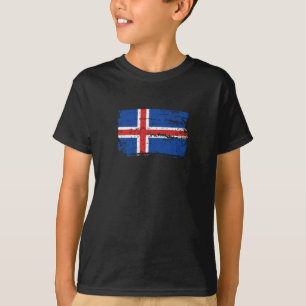 Island-Flagge T-Shirt
