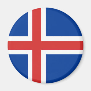Island-Flaggen-Magnet Magnet