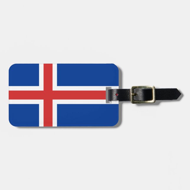 Island Gepäckanhänger (Vorderseite horizontal)