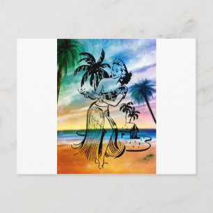ISLAND GIRL 1.jpg Postkarte