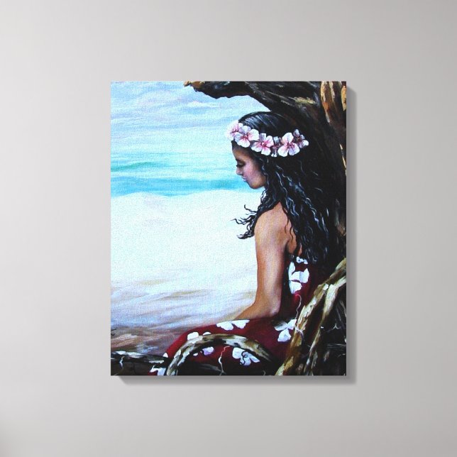 Island Girl Leinwanddruck (Vorderseite)