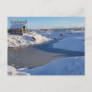 Island - Hafnarfjörður A Postkarte