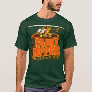 Island Hoppers Hubschrauber Charter Service T-Shirt