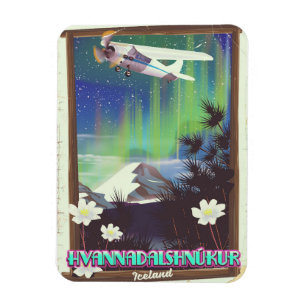 Island Hvannadalshnúkur Magnet