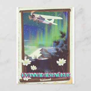 Island Hvannadalshnúkur Postkarte