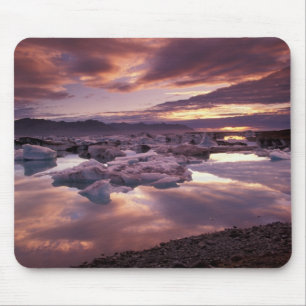 Island, Jokulsarlon Lagoon, Landschaft Mousepad