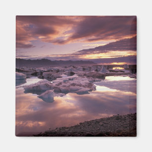 Island, Jökulsárlón-Lagune, Landschaft Magnet