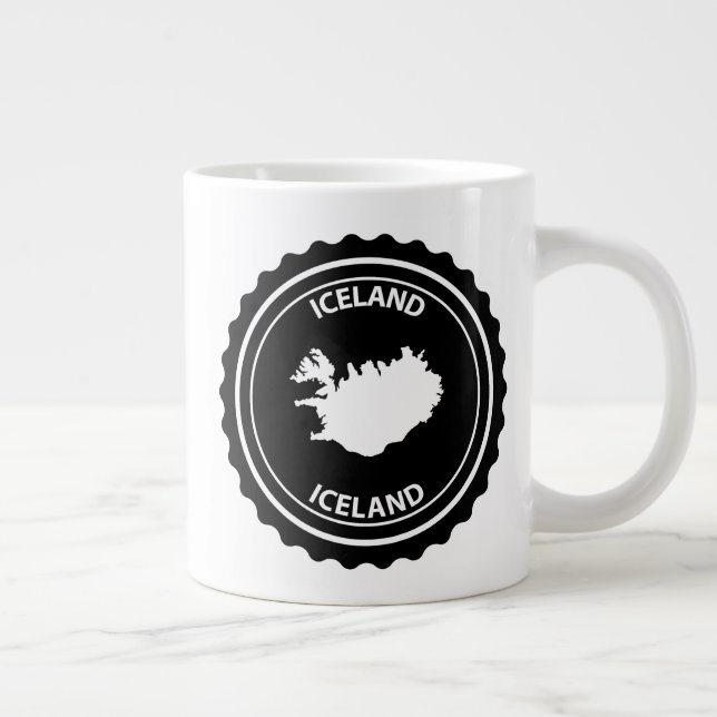 Island Jumbo-Tasse (Rechts)