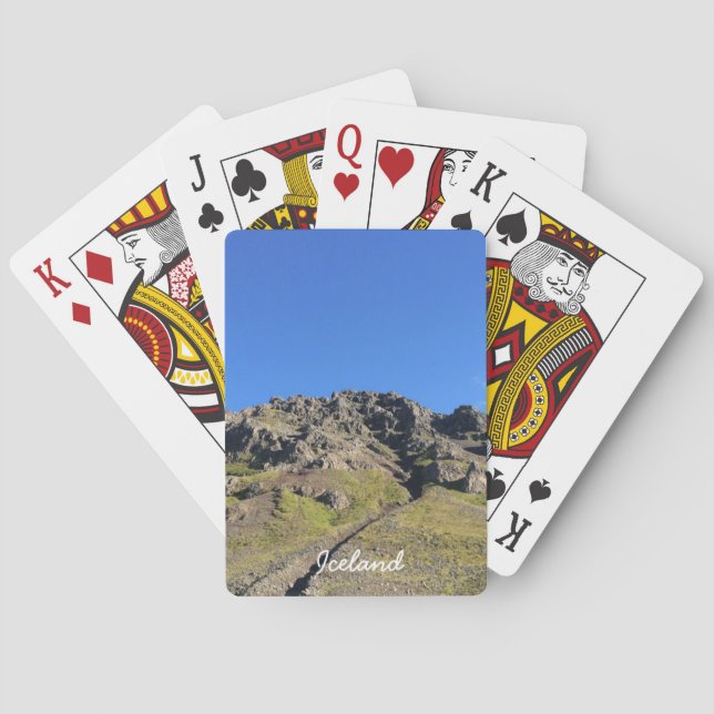 Island - Karten spielen Spielkarten (Rückseite)