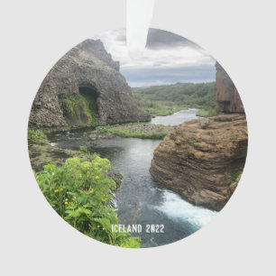 Island - Keramik Ornament