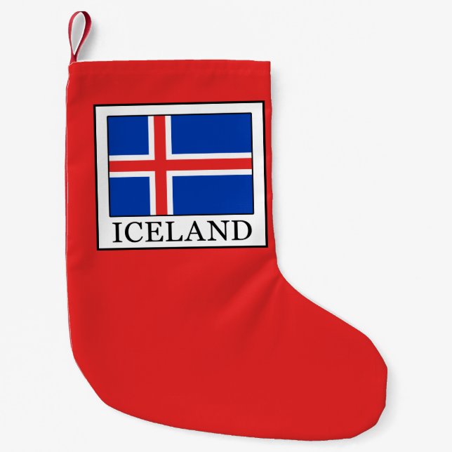 Island Kleiner Weihnachtsstrumpf (Vorderseite)