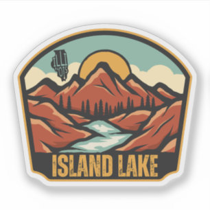 Island Lake, Illinois  Aufkleber