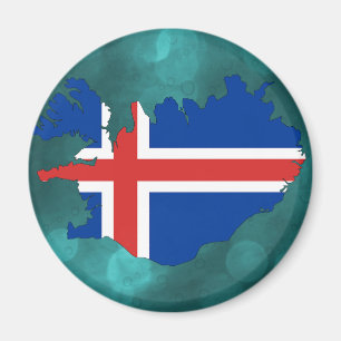 Island-Landesflagge Magnet