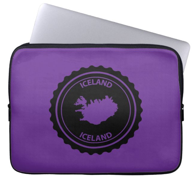 Island Laptopschutzhülle (Vorderseite)
