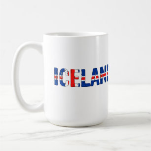 Island liebt Patriot Kaffeetasse