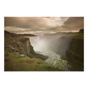 Island, Nationalpark Jokulsargljufur. Fotodruck