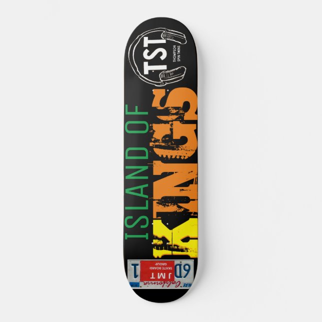 ISLAND OF KINGS SKATEBOARD /JMT USA Skate board (Recto)
