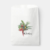 Island Paradise Birds Tropical Floral Wedding