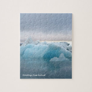 Island - Personalisiertes Gletscherpuzzle