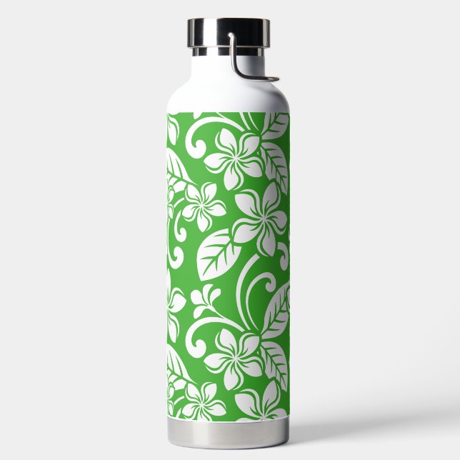ISLAND PLUMERIA (CITRUS GREEN) WASSERFLASCHE TRINKFLASCHE (links)