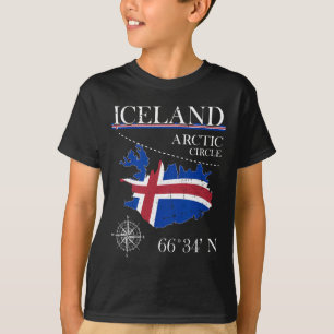 Island - Polarkreis - Polar Nordinsel Island T-Shirt