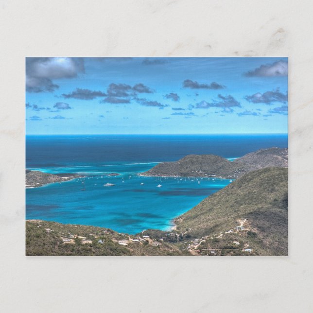 Island Postcard Postkarte (Vorderseite)