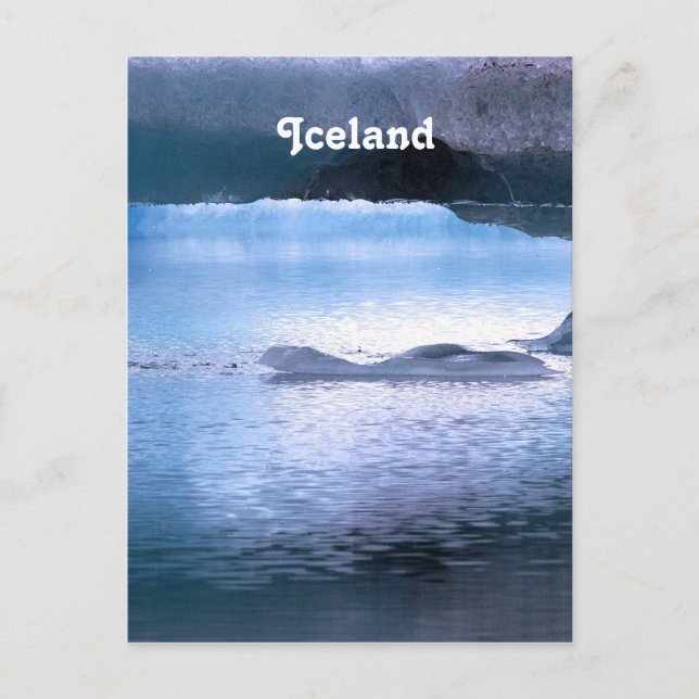 Island Postkarte (Vorderseite)