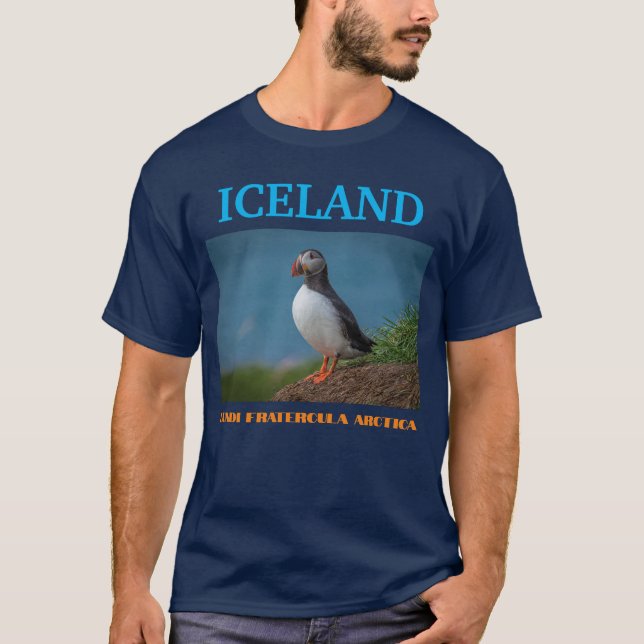 Island Puffin T - Shirt (Vorderseite)