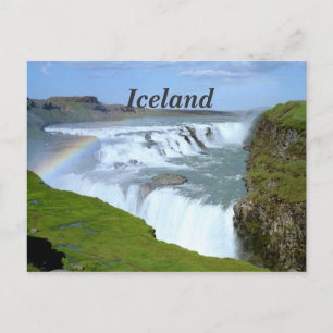 Island Rainbows Postkarte