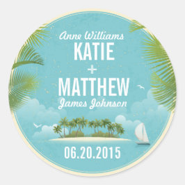 Island Resort Beach Destination Mariage Étiquette 