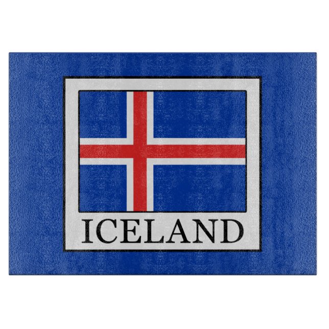 Island Schneidebrett (Vorderseite)