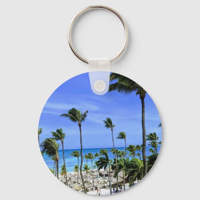 Island Time Keychain Schlüsselanhänger (Vorderseite)