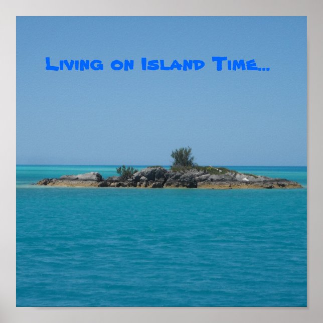 Island Time Poster (Vorne)