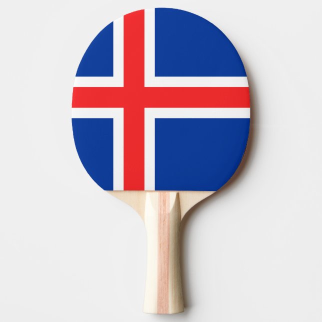 Island Tischtennis Schläger (Vorderseite)