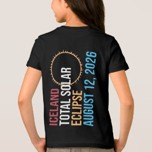 Island totale Sonnenfinsternis 12. August 2026 Tas Tri-Blend Shirt