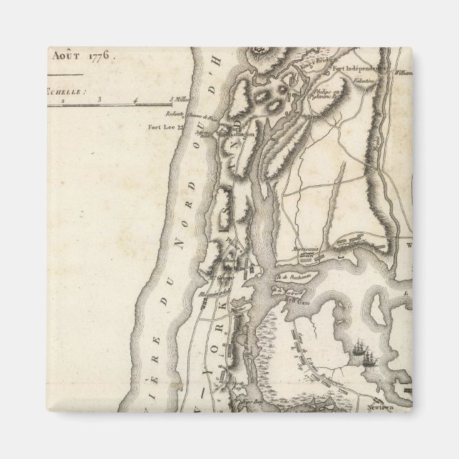 Island und New York Magnet (Vorne)