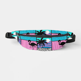 “Island Vibes” Two-Sided Print Fanny Pack Bauchtasche