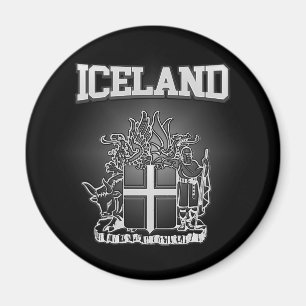 Island-Wappenschild Magnet