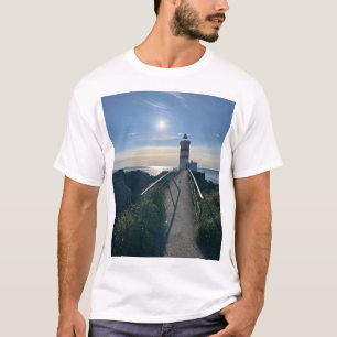 Island-Wasserfall-Naturfotografie-T-Shirt aus Isla T-Shirt