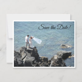 Island Wedding Save the Date Magneteinladung