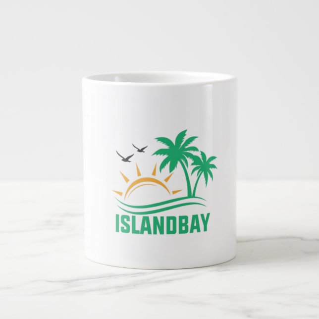 Islandbay T - Shirt - Tragen Sie die Tropenbrise Jumbo-Tasse (Vorderseite)