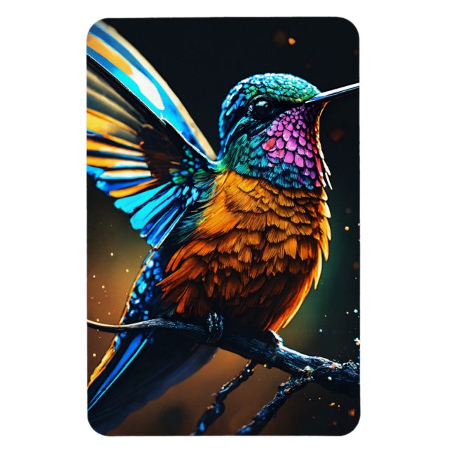 #IslandBirdsFlexiblePhotoMagnet Magnet (Vertikal)