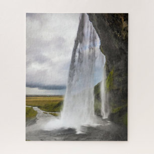Islande Jigsaw Puzzle - Seljalandsfoss chutes